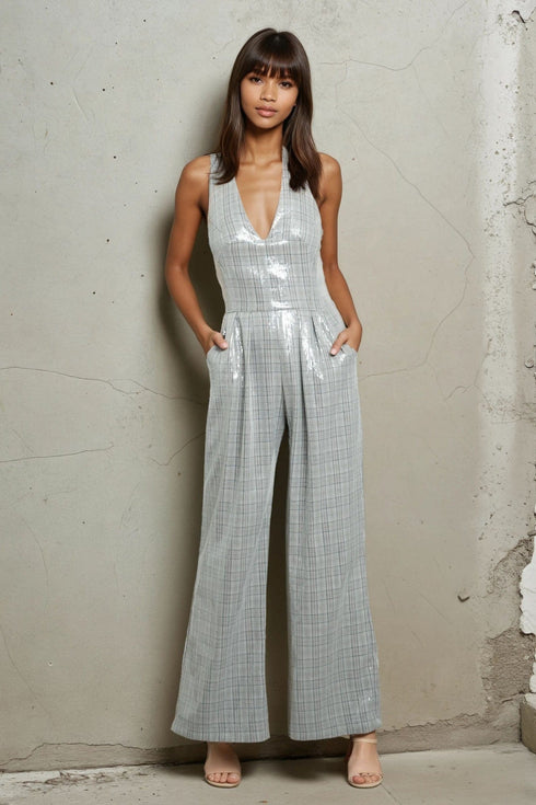 Carson Jumpsuit - Zion Plaid